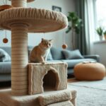 Arbre à chat fait maison : tutoriel diy facile