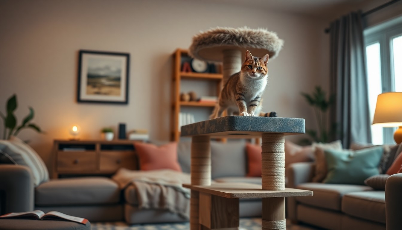 Pourquoi opter pour un arbre à chat maison 