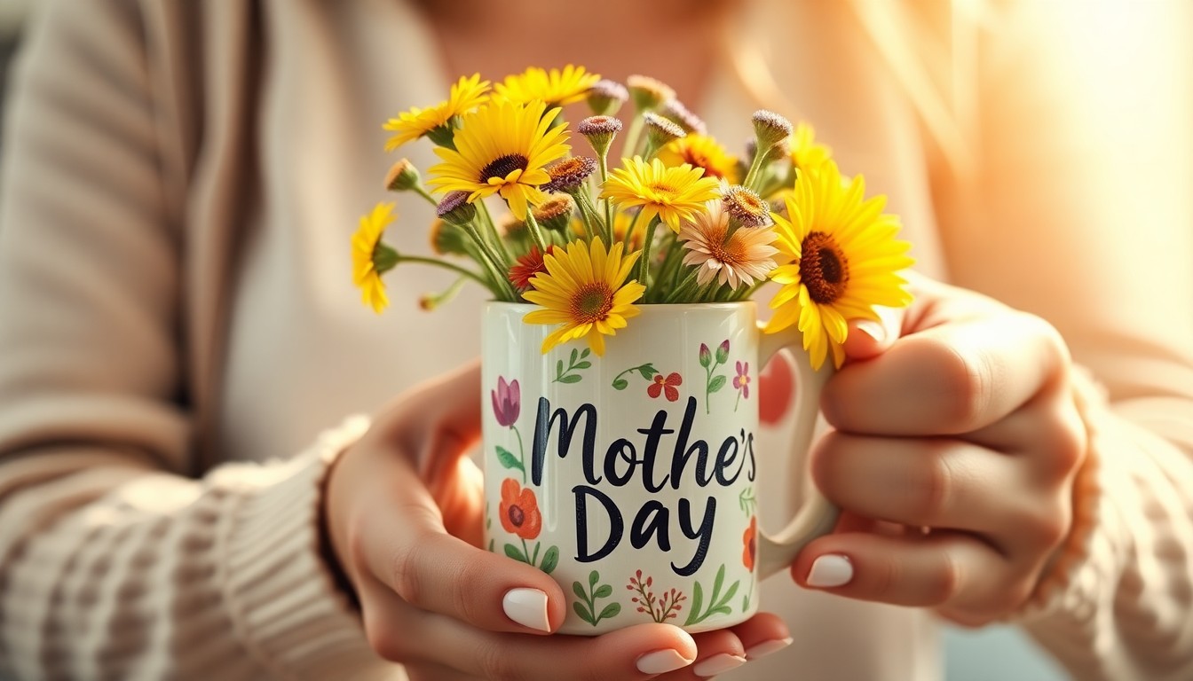 Pourquoi un cadeau de fête des mères fait maison plaît autant