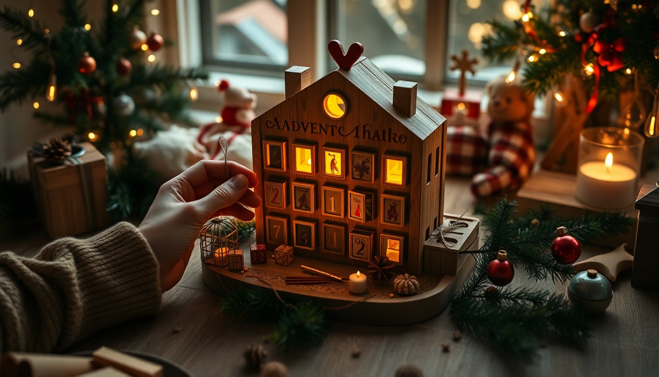 Pourquoi créer un calendrier de lavent fait maisonnbsp