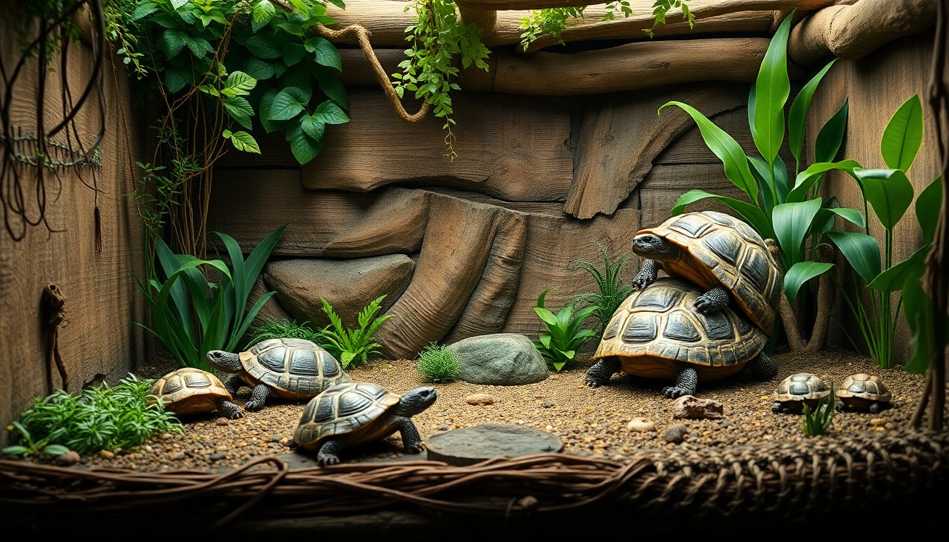 Pourquoi opter pour un enclos tortue fait maison 