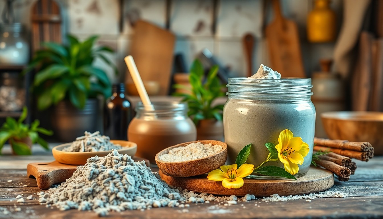 Masque fait maison pour cheveux gras ou racines grasses