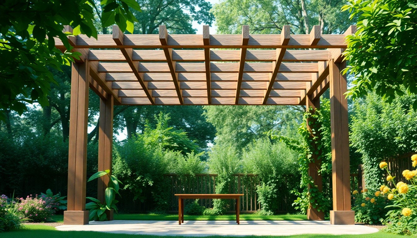 Quest-ce quune pergola et pourquoi opter pour un modèle fait maison 