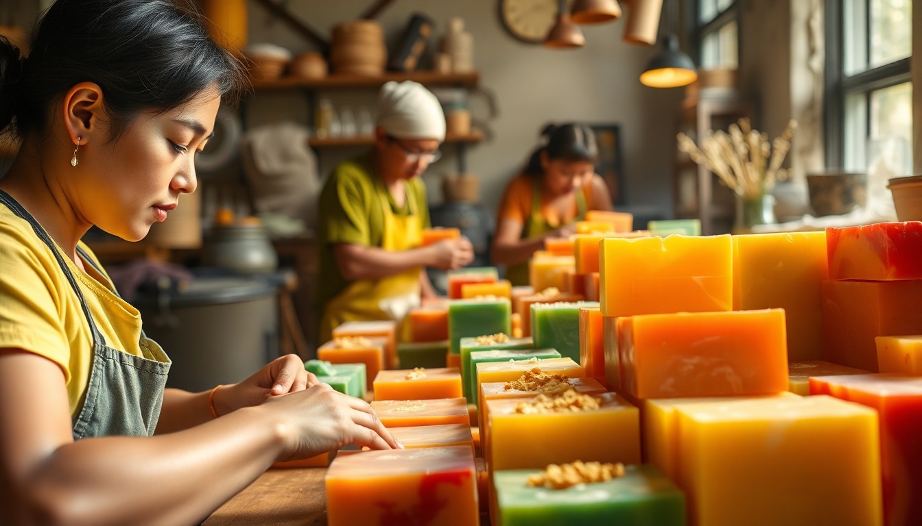 Pourquoi le savon fait maison attire autant 