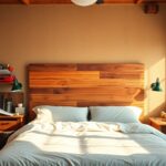 Tête de lit originale fait maison : idées diy