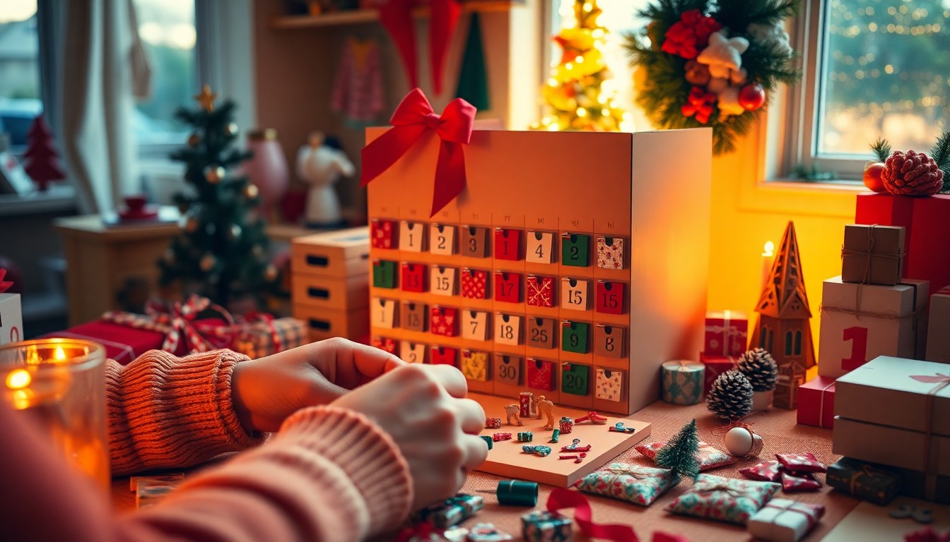 Pourquoi opter pour un calendrier de lavent diy 